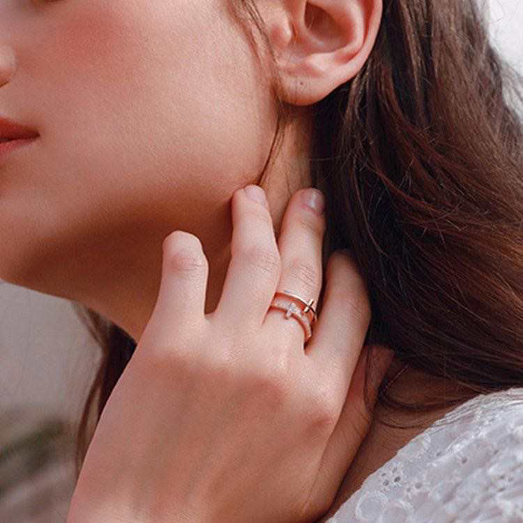 Forever Cross Ring