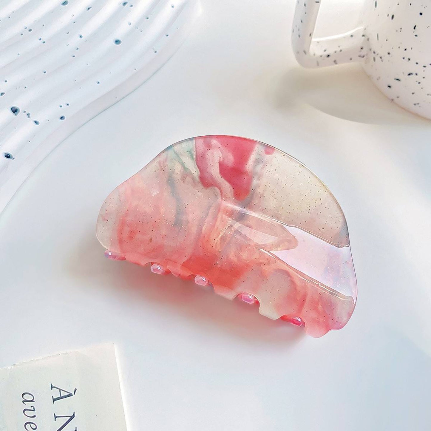 Tie dye hair clips