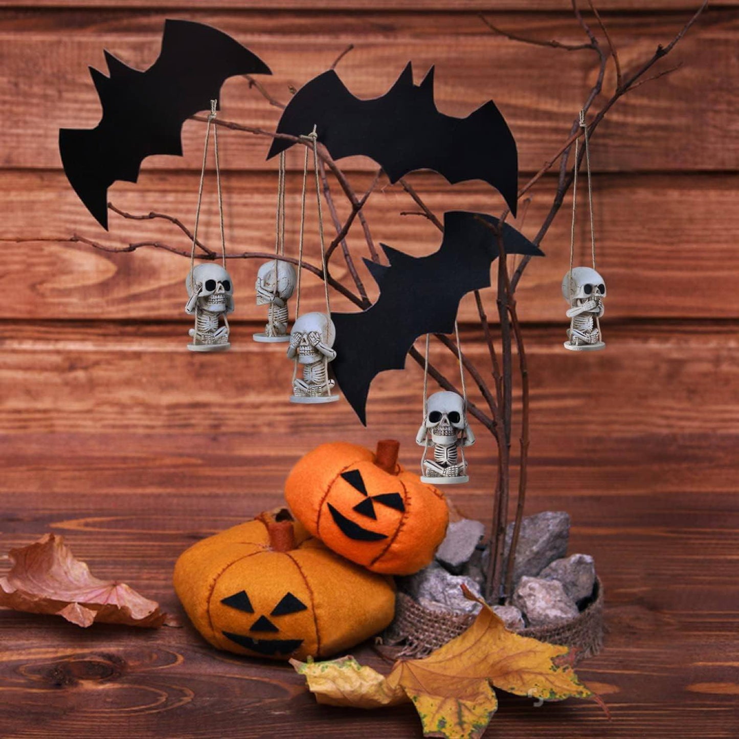 Hanging skeletons