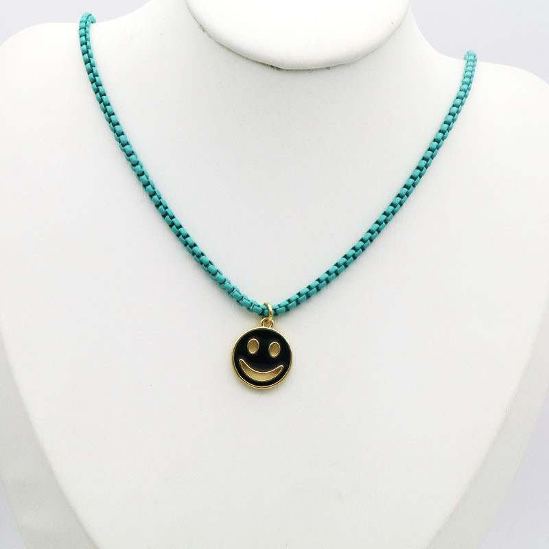Smile Necklace Assorted colors.