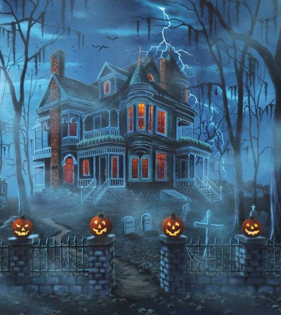 Halloween paint with diamonds
