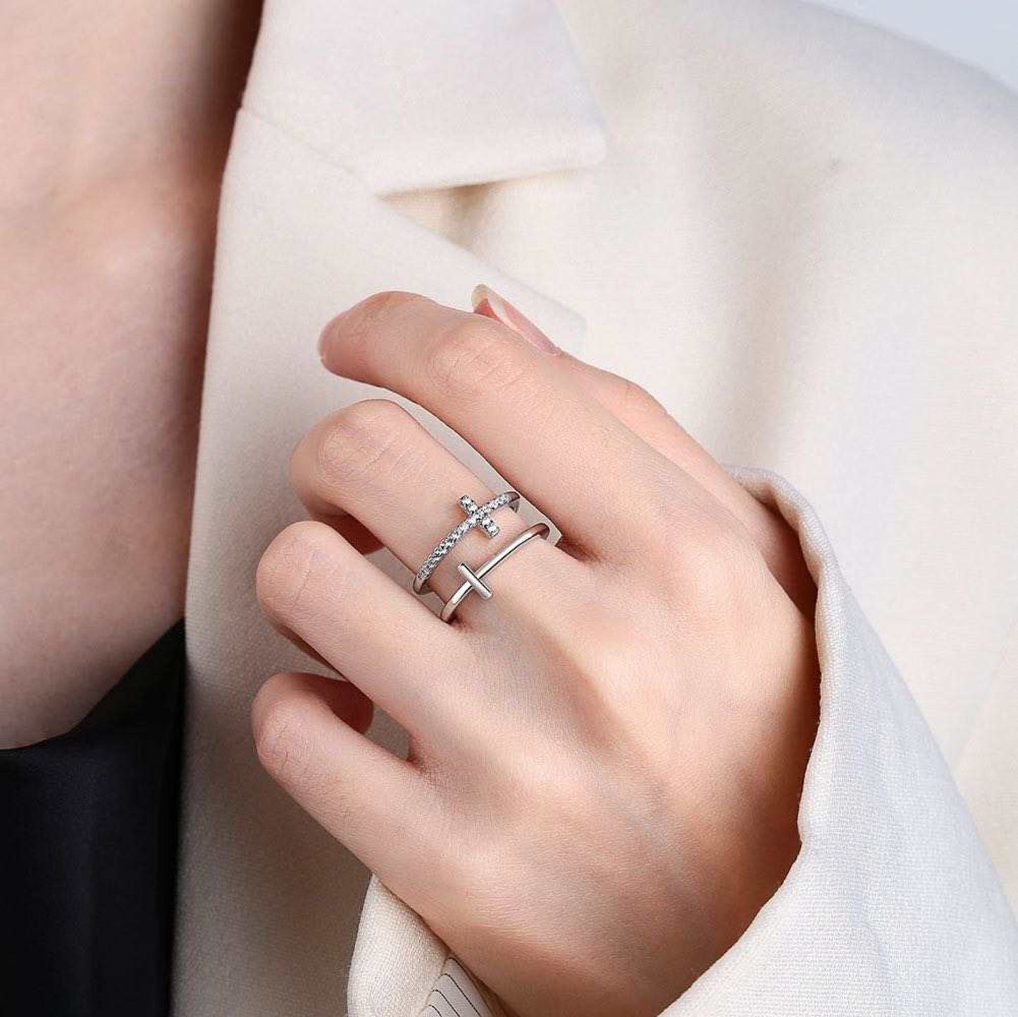 Forever Cross Ring