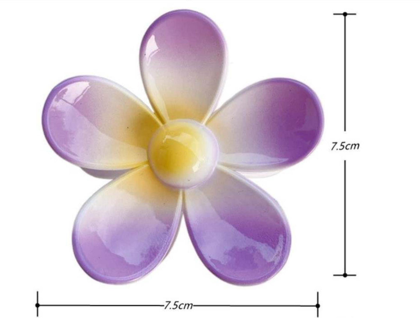 Beautiful flower hair clips
