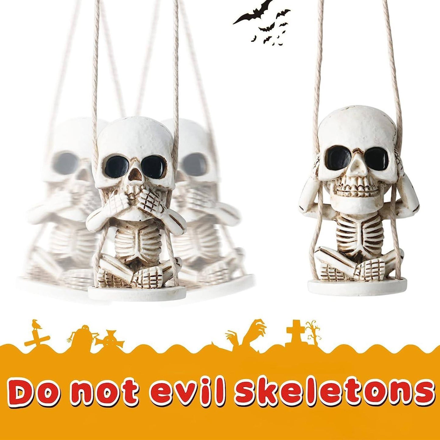 Hanging skeletons