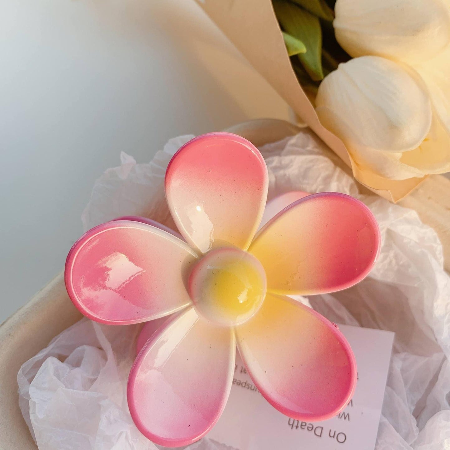 Beautiful flower hair clips