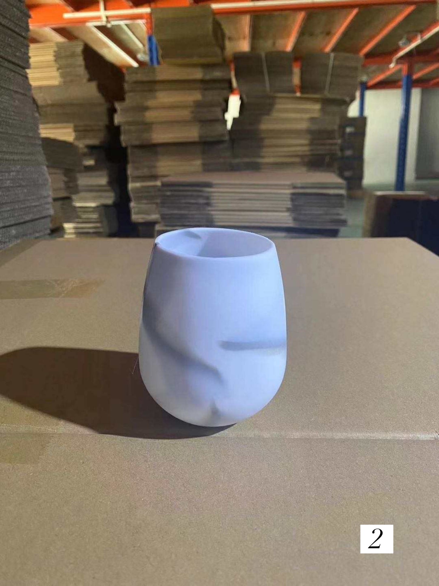Set of 2 Silicone Cups