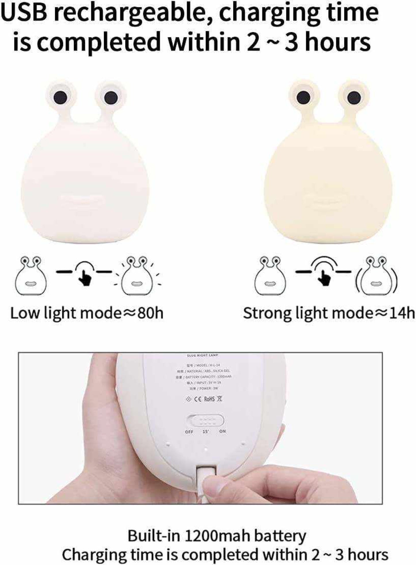 Slug Night Light