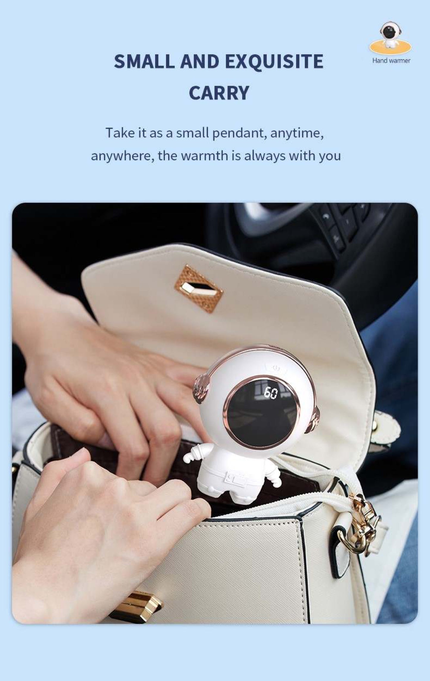 Astronaut Hand Warmer
