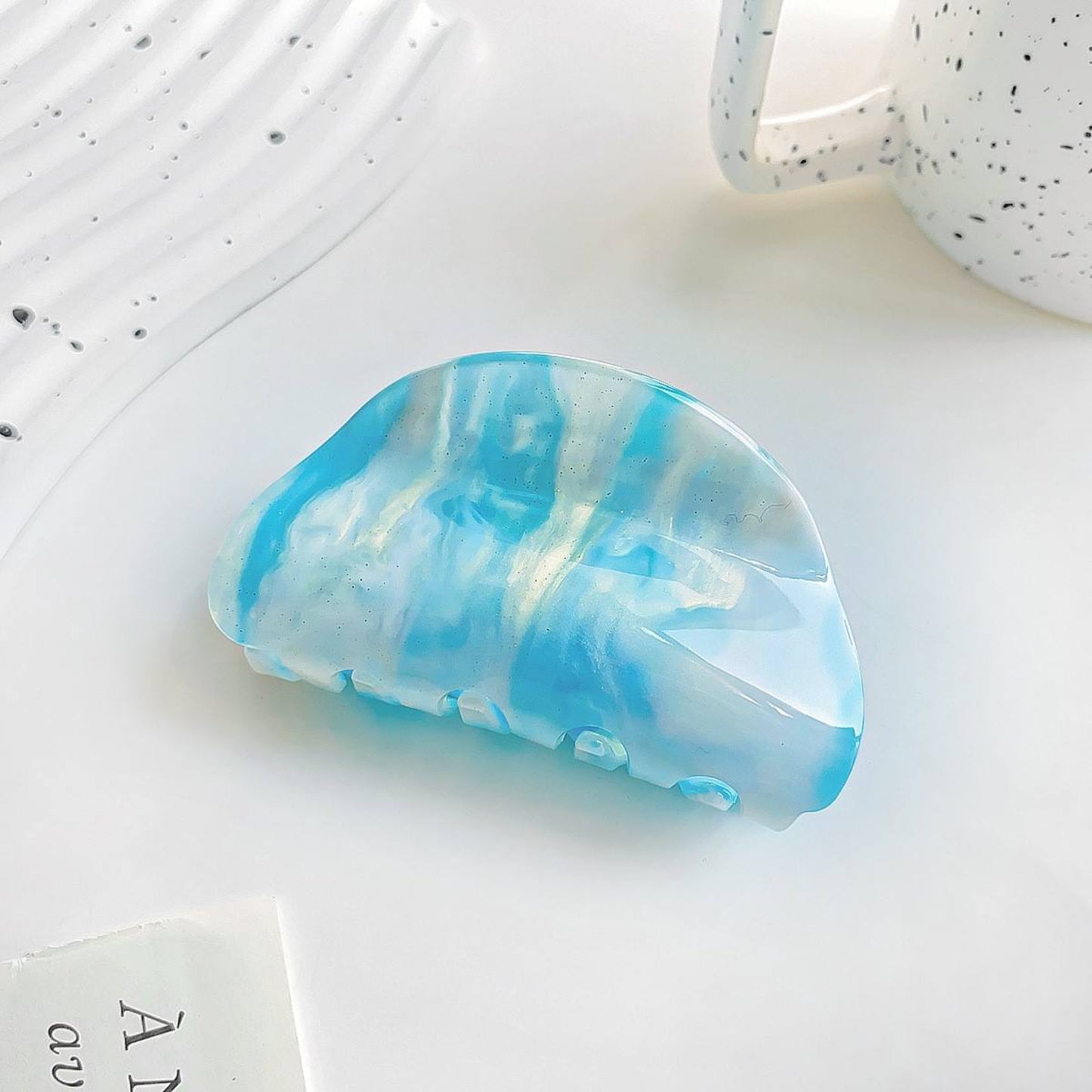 Tie dye hair clips