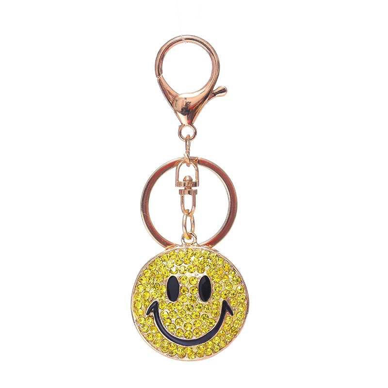Smile face keychain