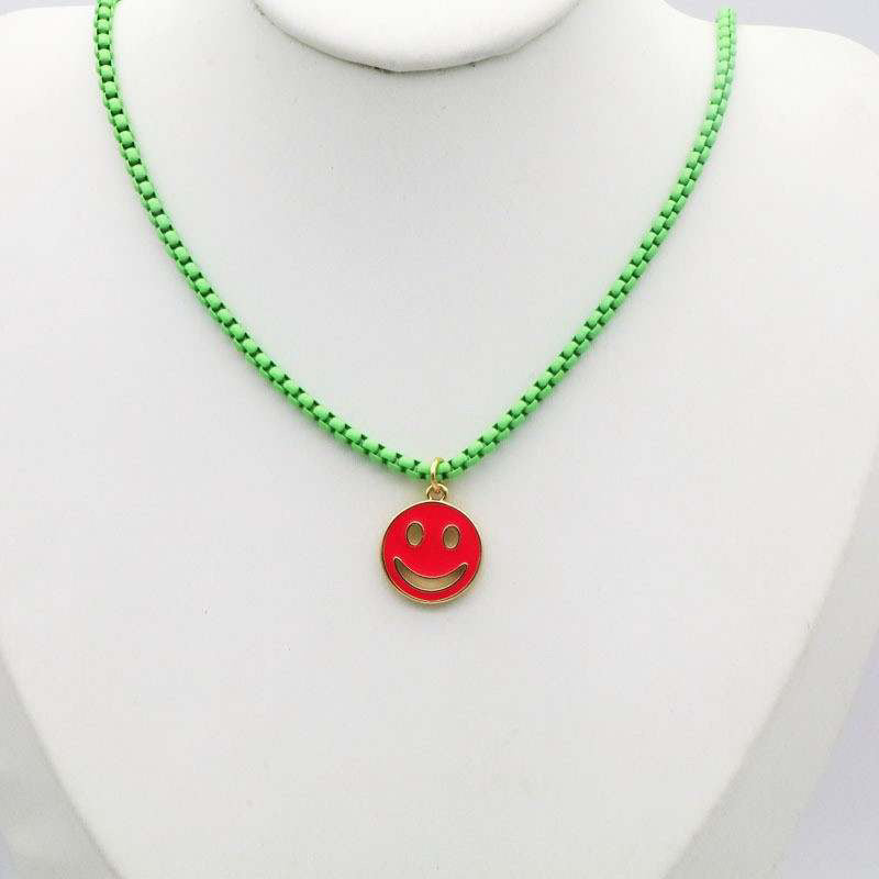 Smile Necklace Assorted colors.