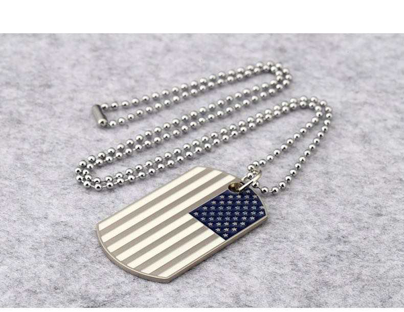 American Flag Necklace