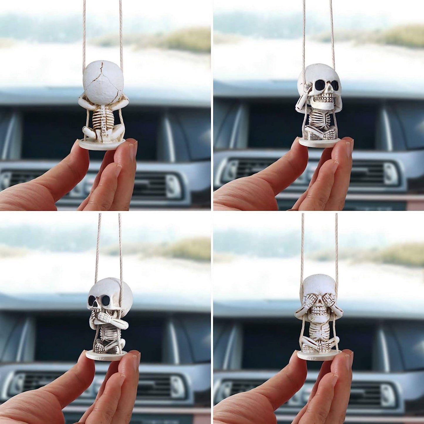 Hanging skeletons