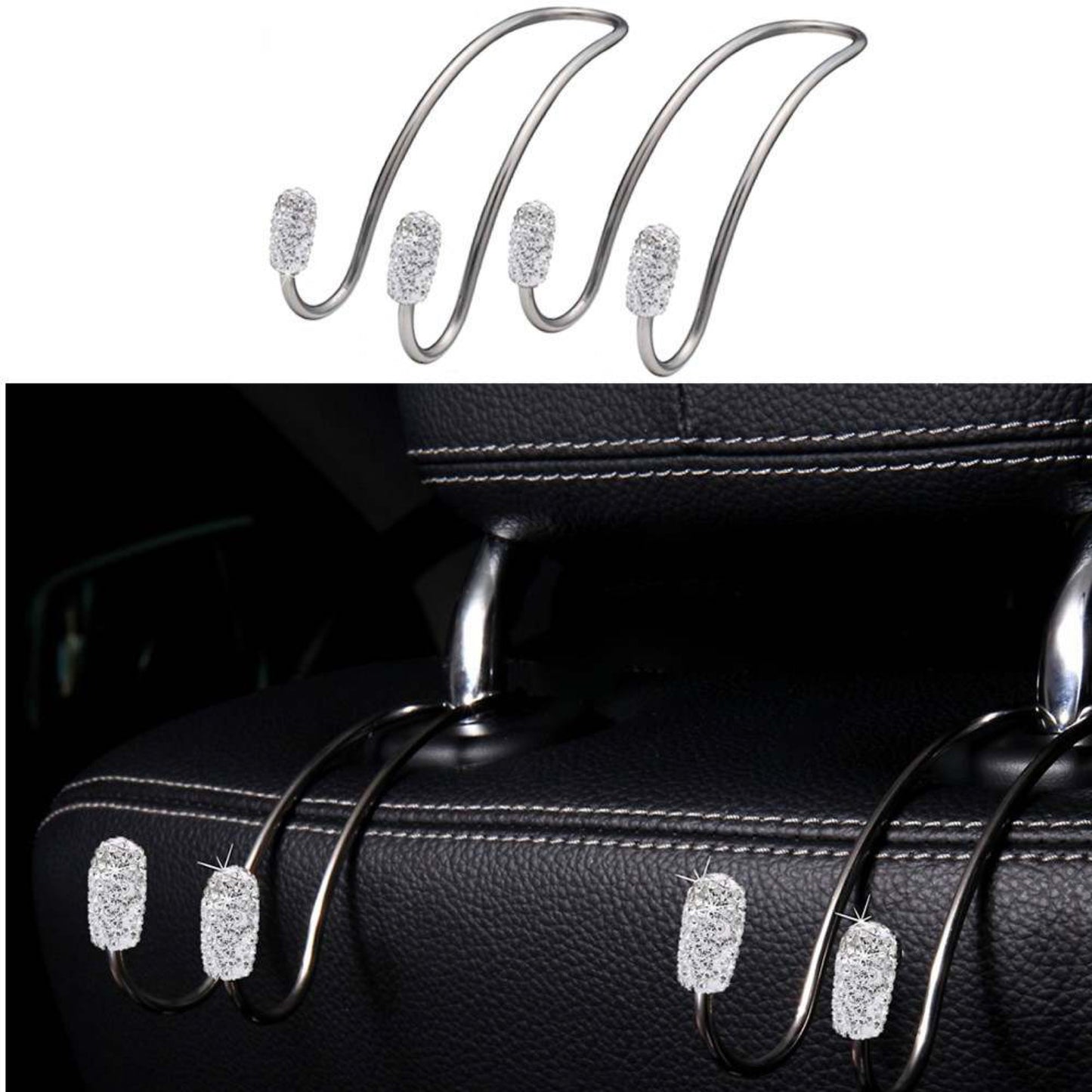 Glitz Car Hooks