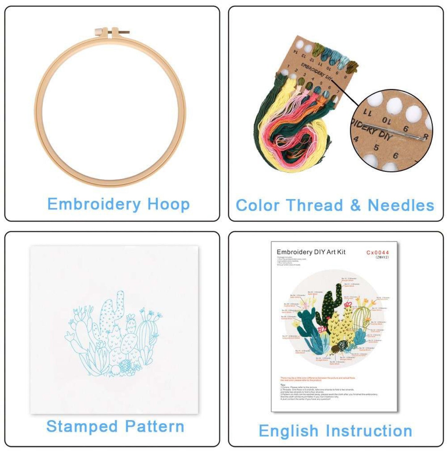 Fun DIY Embroidery Kit