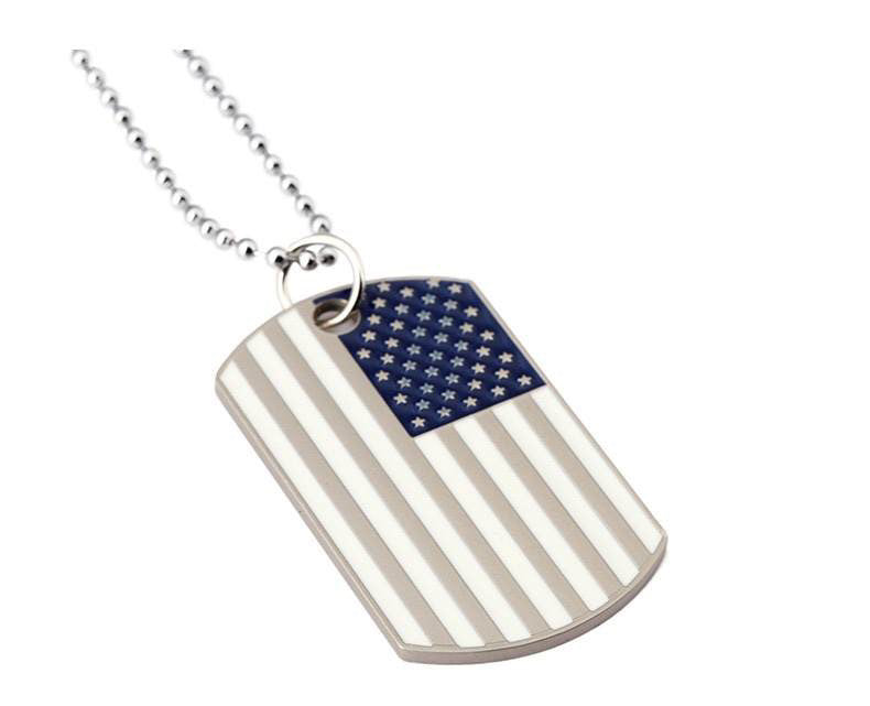 American Flag Necklace