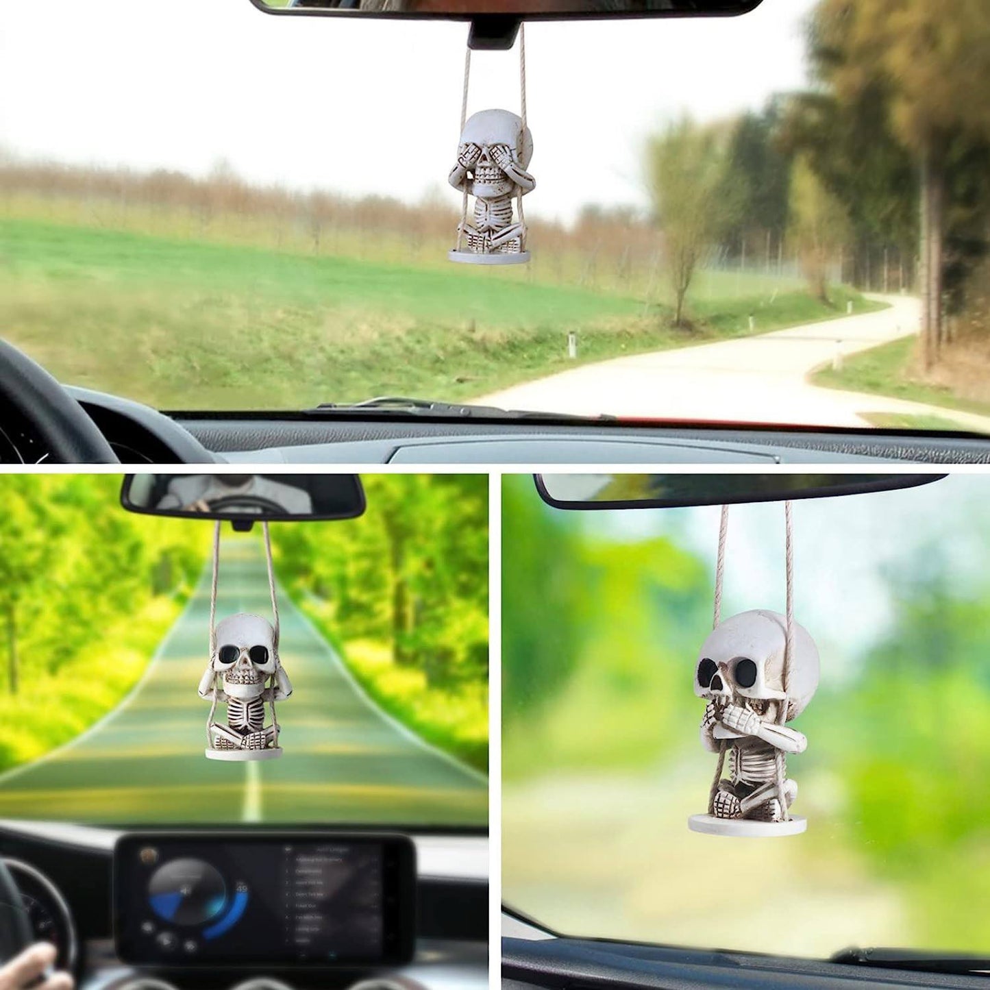 Hanging skeletons