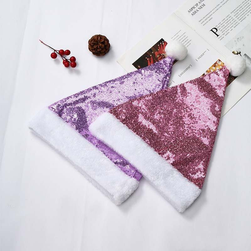 Sequin Holiday Hat