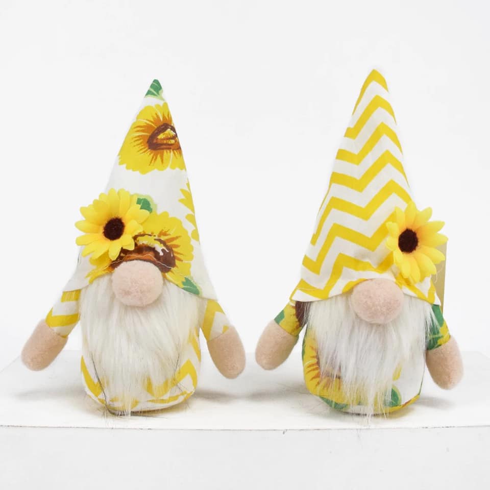 Mini sunflower gnomes