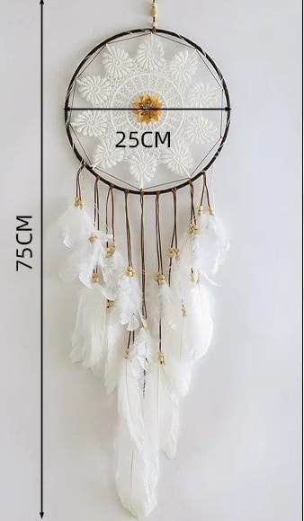 Feather accent dream catcher