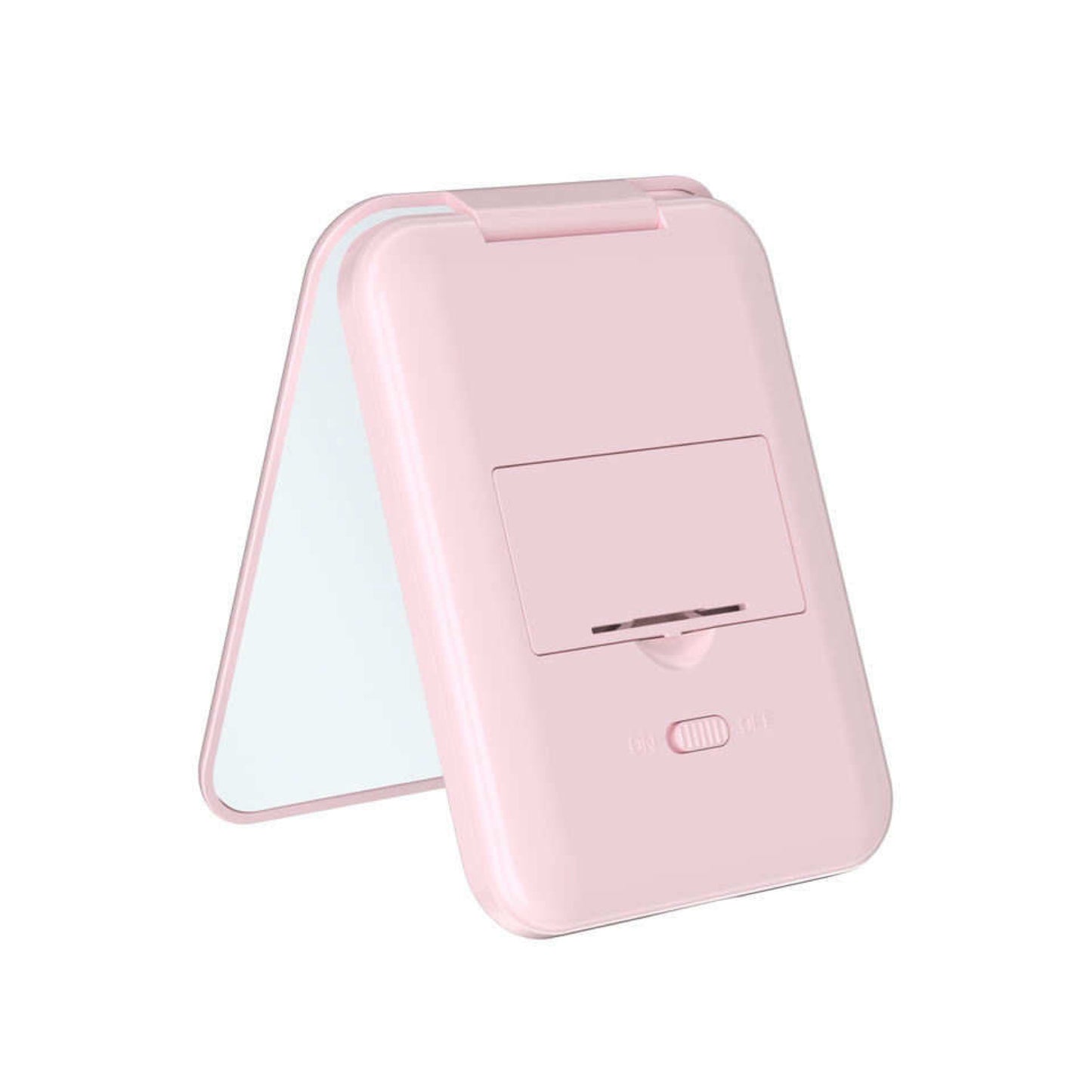 Lighted LED Purse Compact Mirror