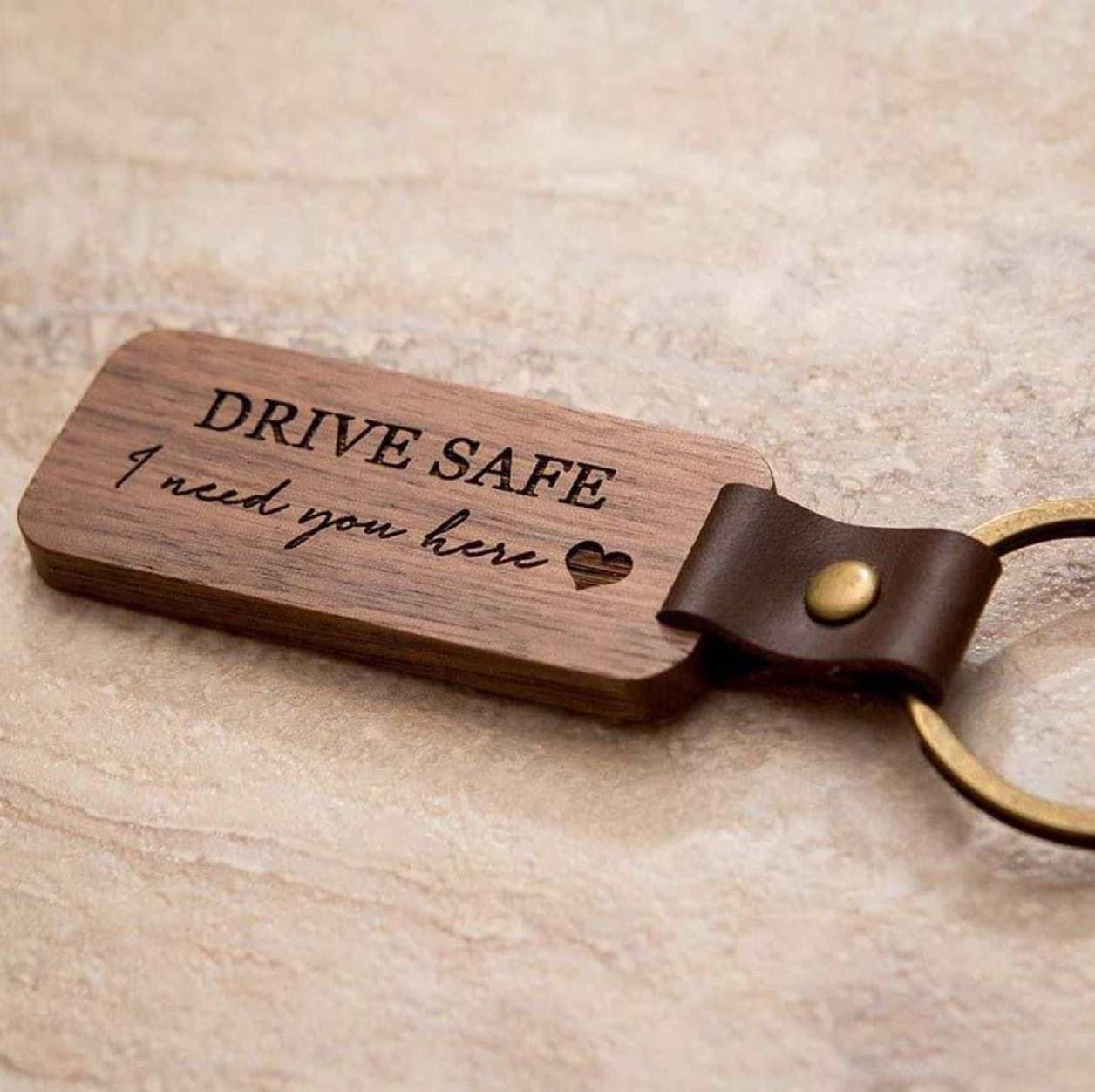 Drive Safe Keychain