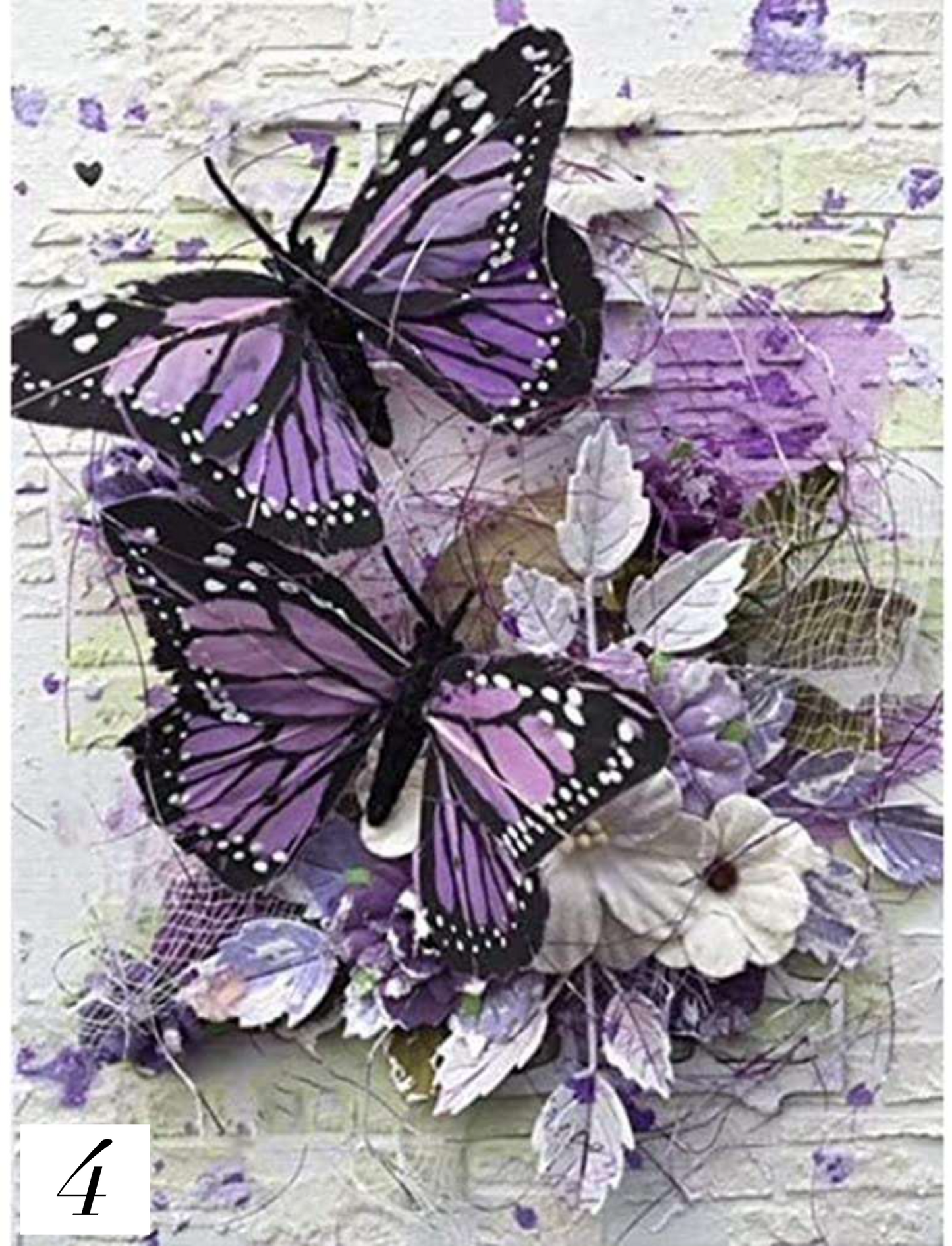 Butterfly Paint with Diamonds