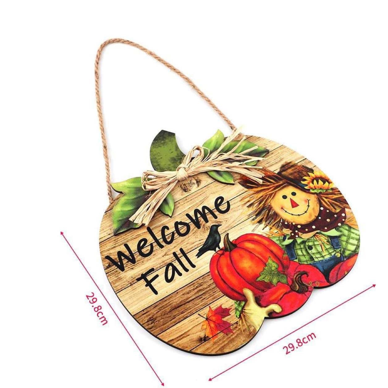 Hanging Fall Pumpkin