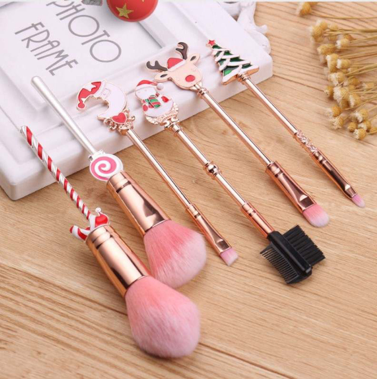 Christmas Makeup Brush Set