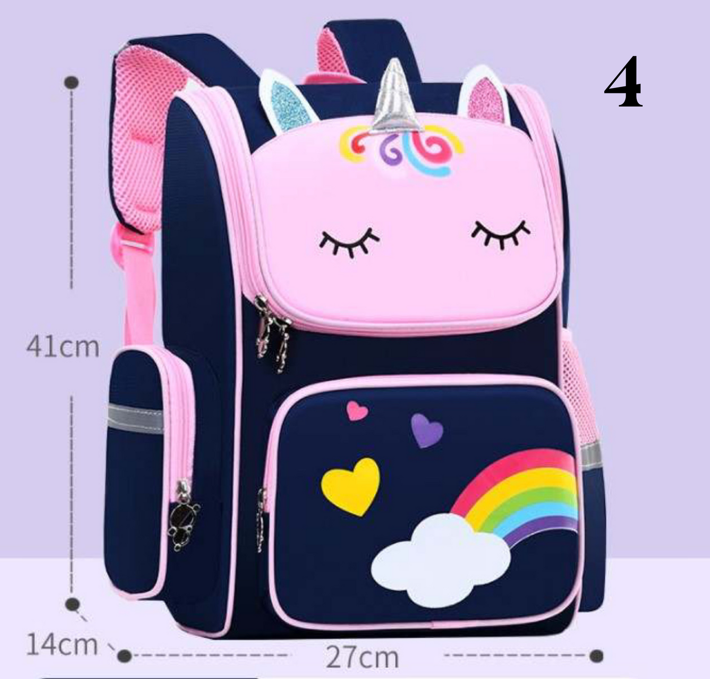 Unicorn and Robot Backpacks
