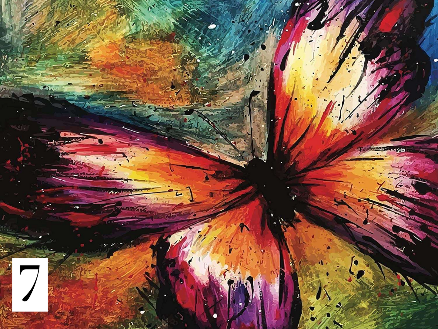 Butterfly Paint with Diamonds
