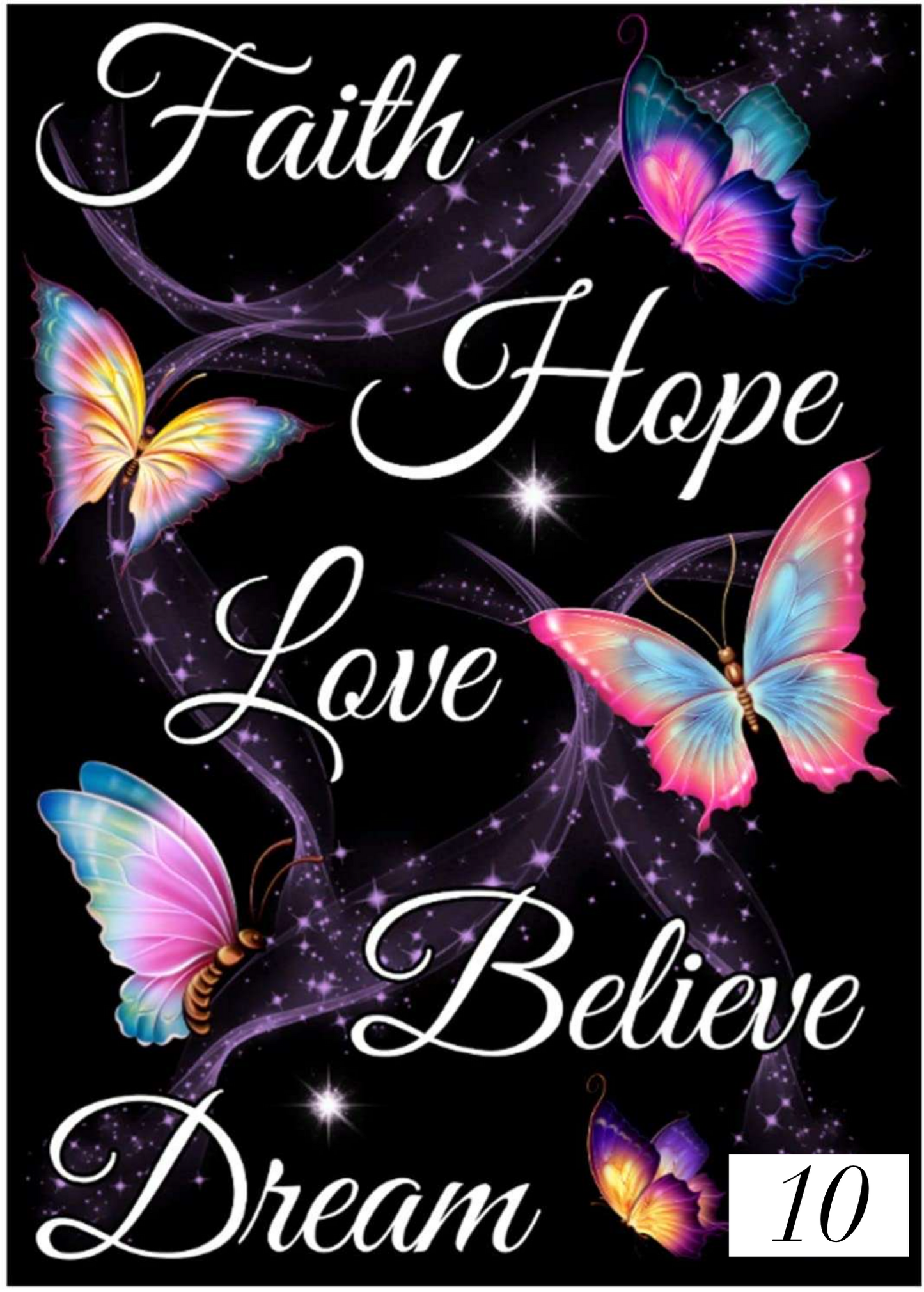 Butterfly Paint with Diamonds