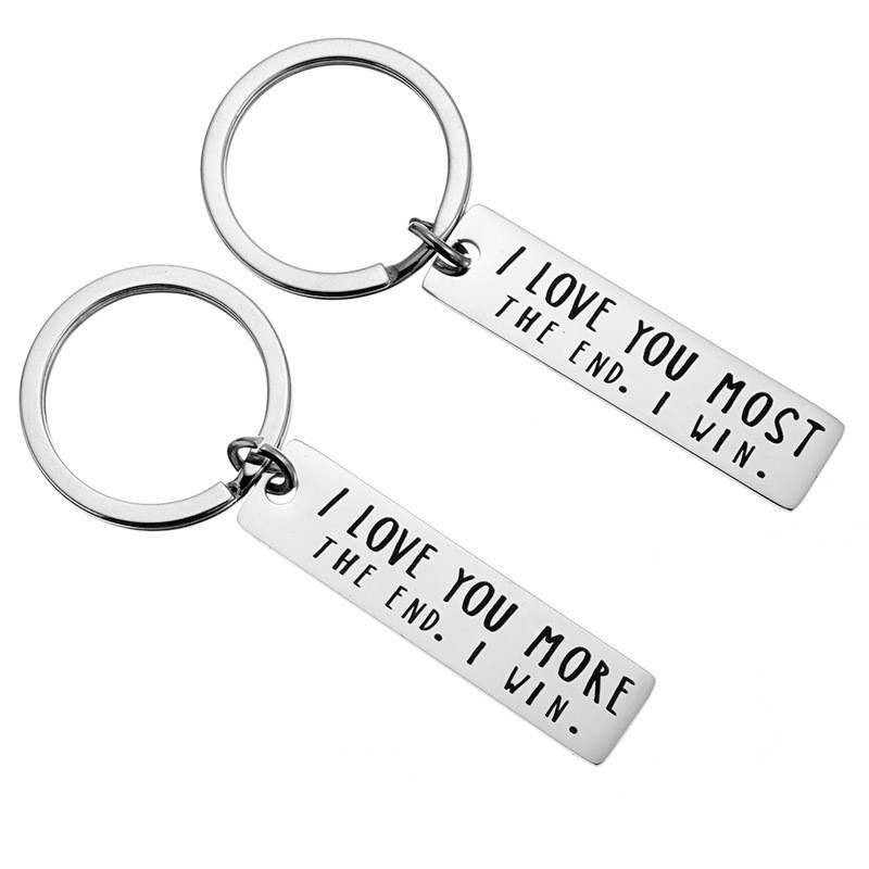 I love you Keychain Set of 2
