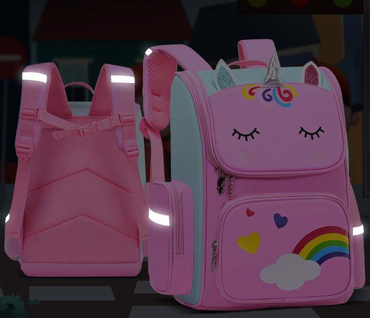 Unicorn and Robot Backpacks