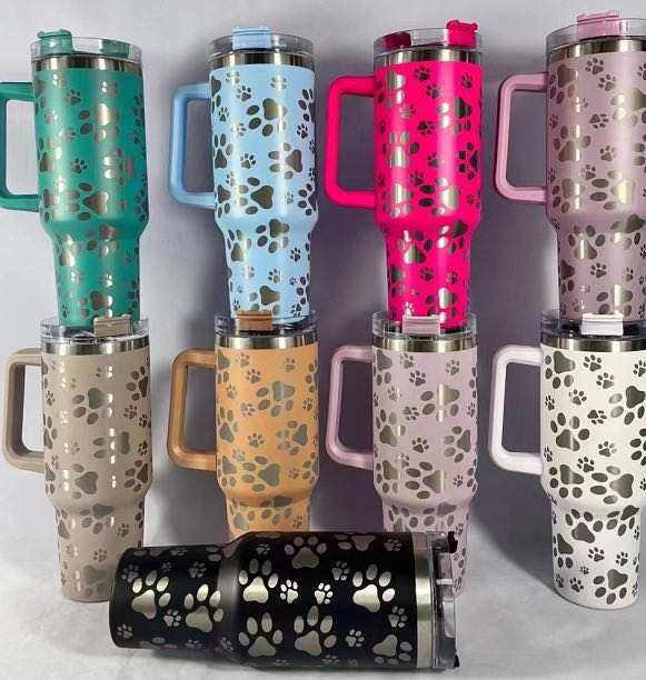Paw Print Tumblers