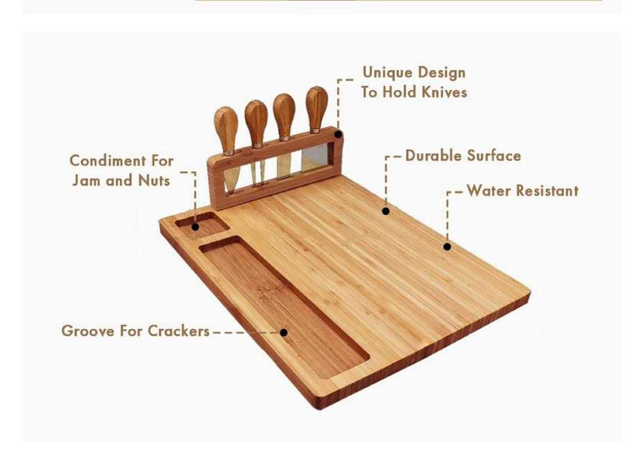 Bamboo Charcuterie Board