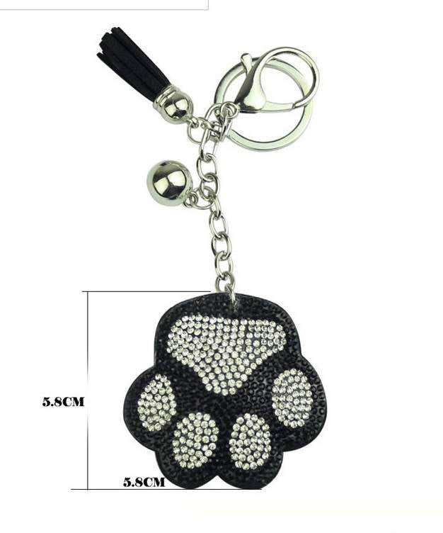 Assorted Paw Keychains