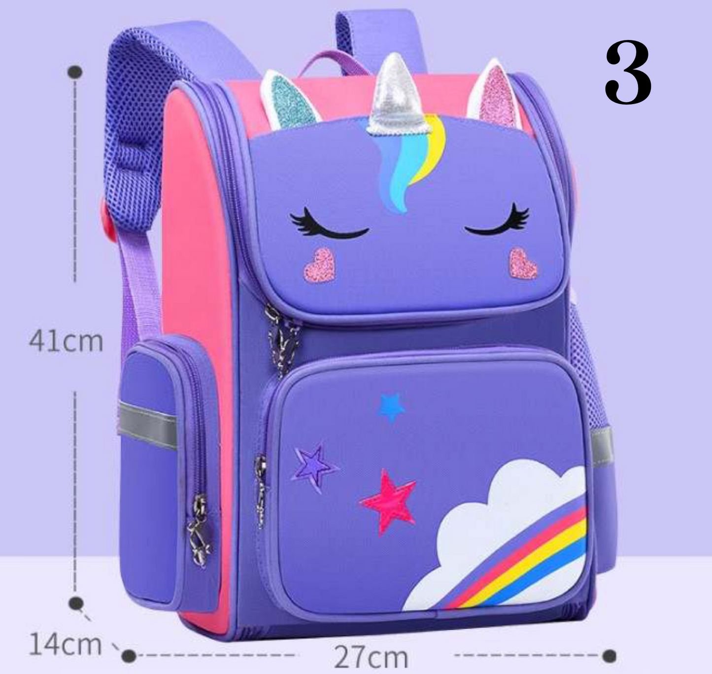 Unicorn and Robot Backpacks