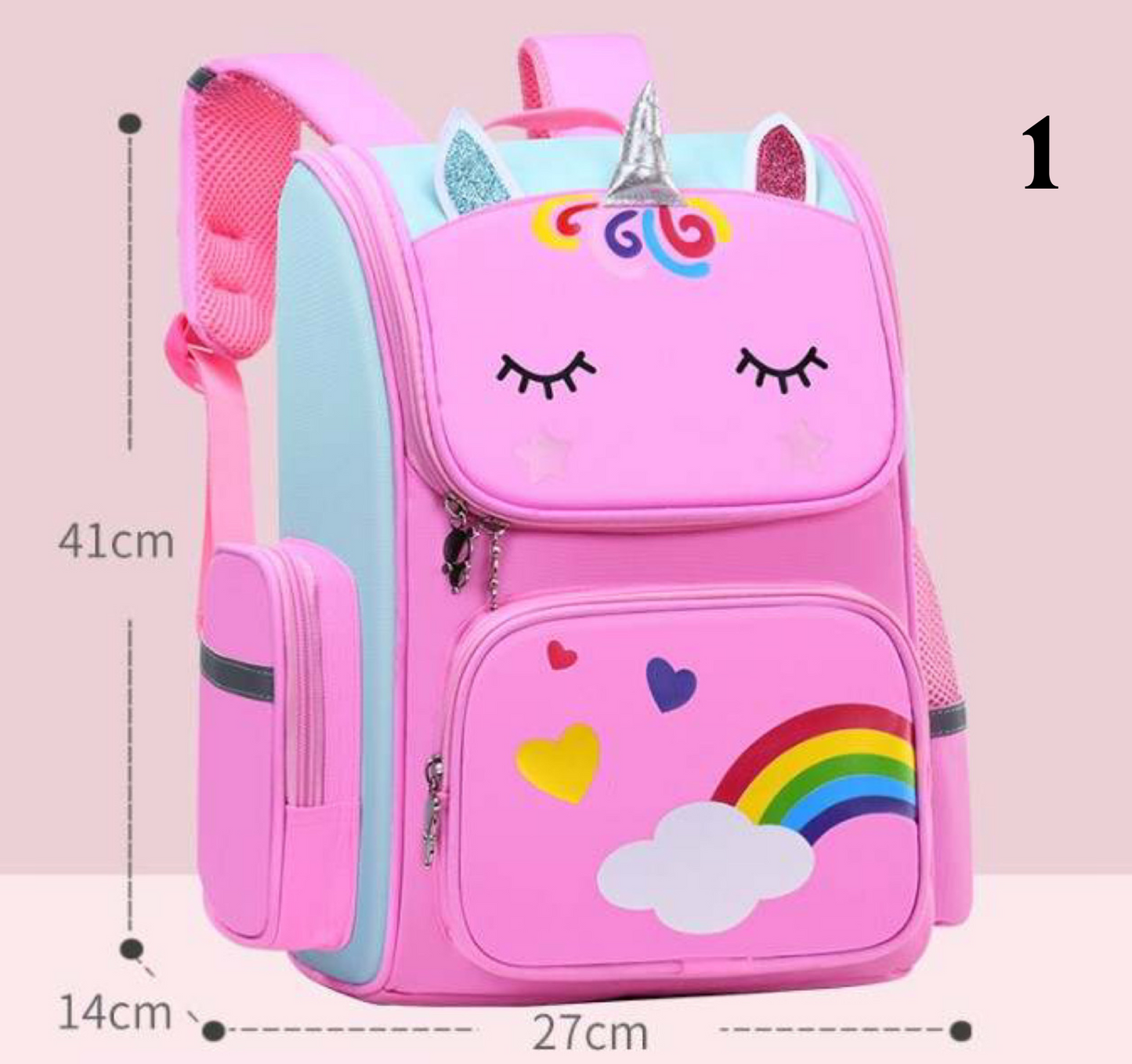 Unicorn and Robot Backpacks