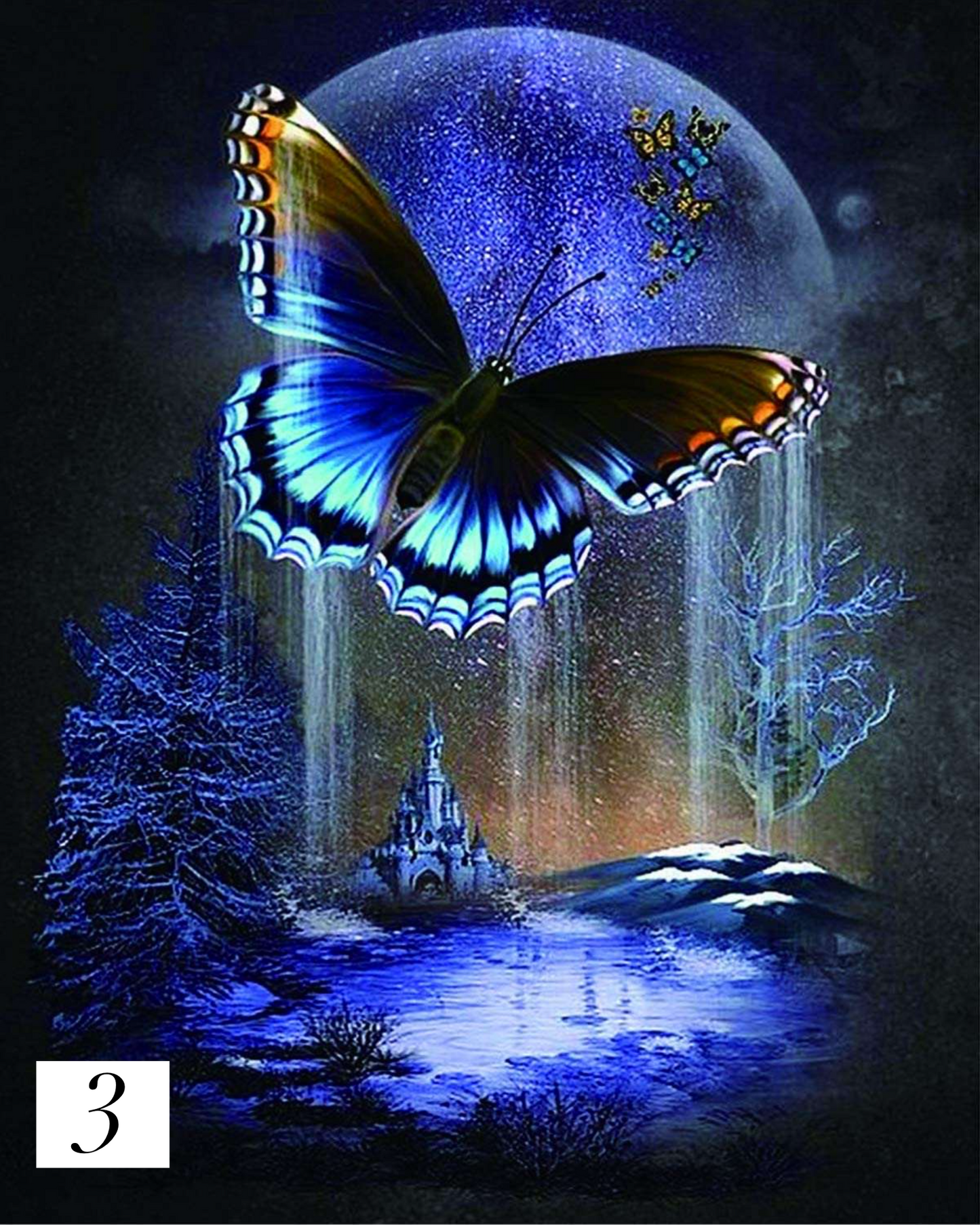 Butterfly Paint with Diamonds