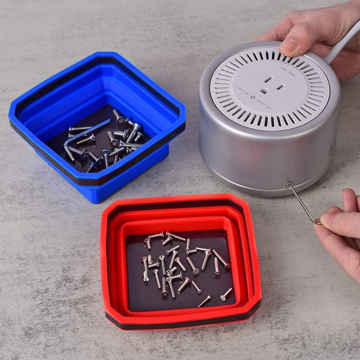Magnetic Parts Container Set