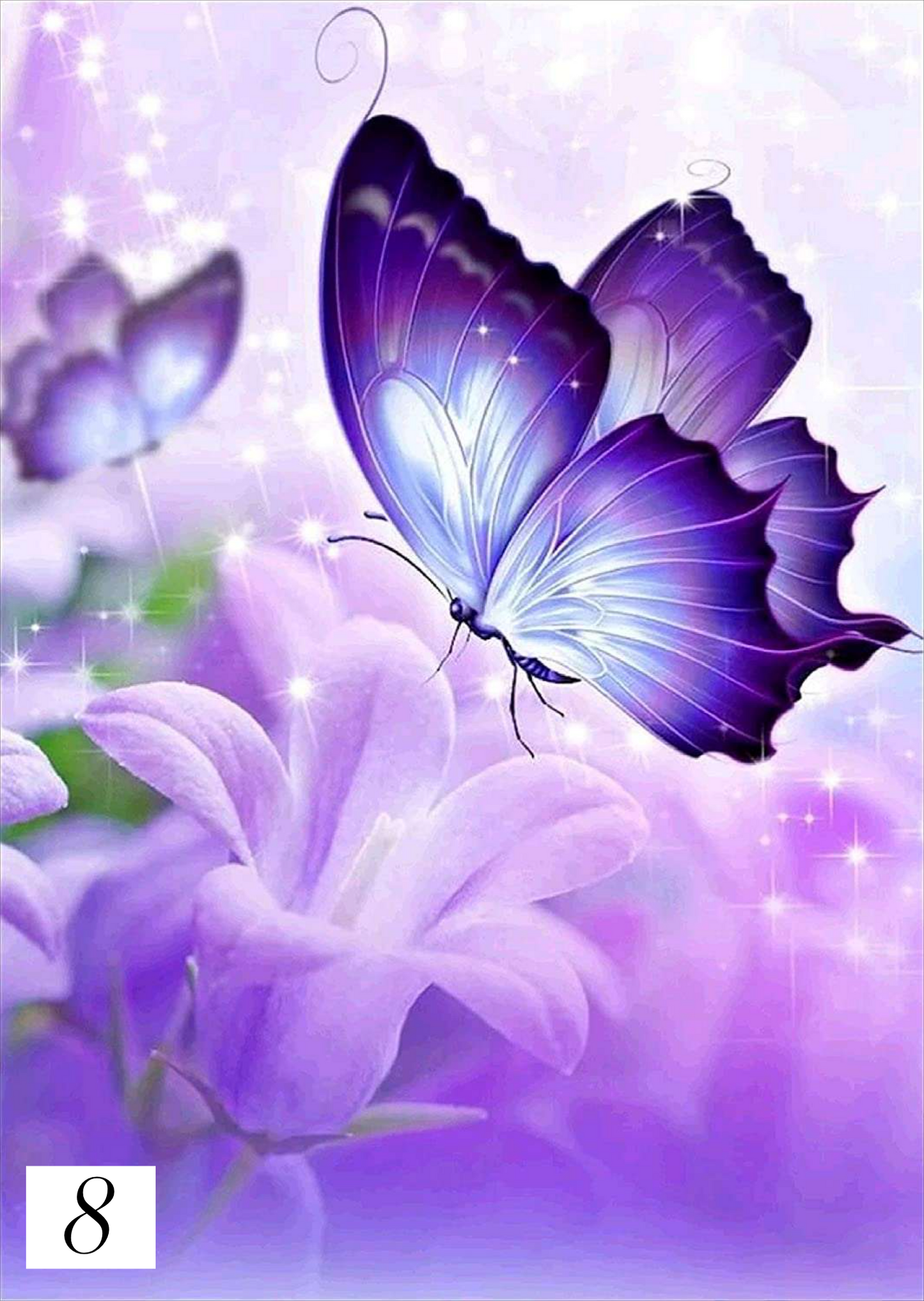 Butterfly Paint with Diamonds