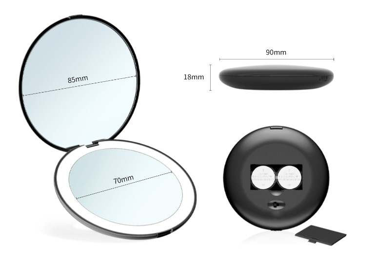 Round Led Mirror