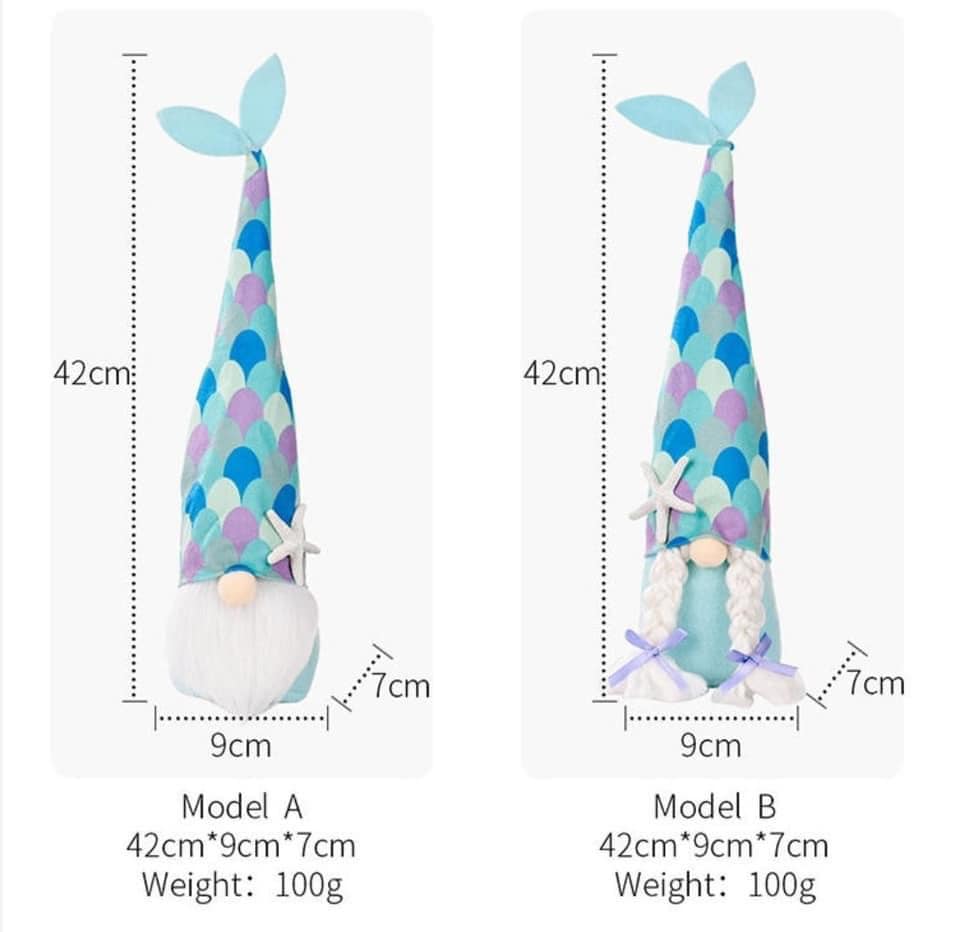 Summer Mermaid Gnomes