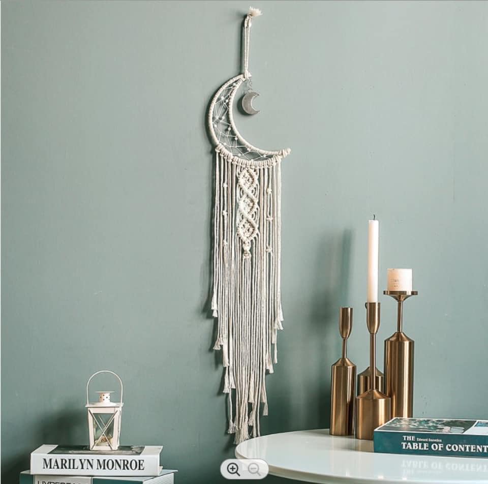 Round 2 Moon Dream Catchers