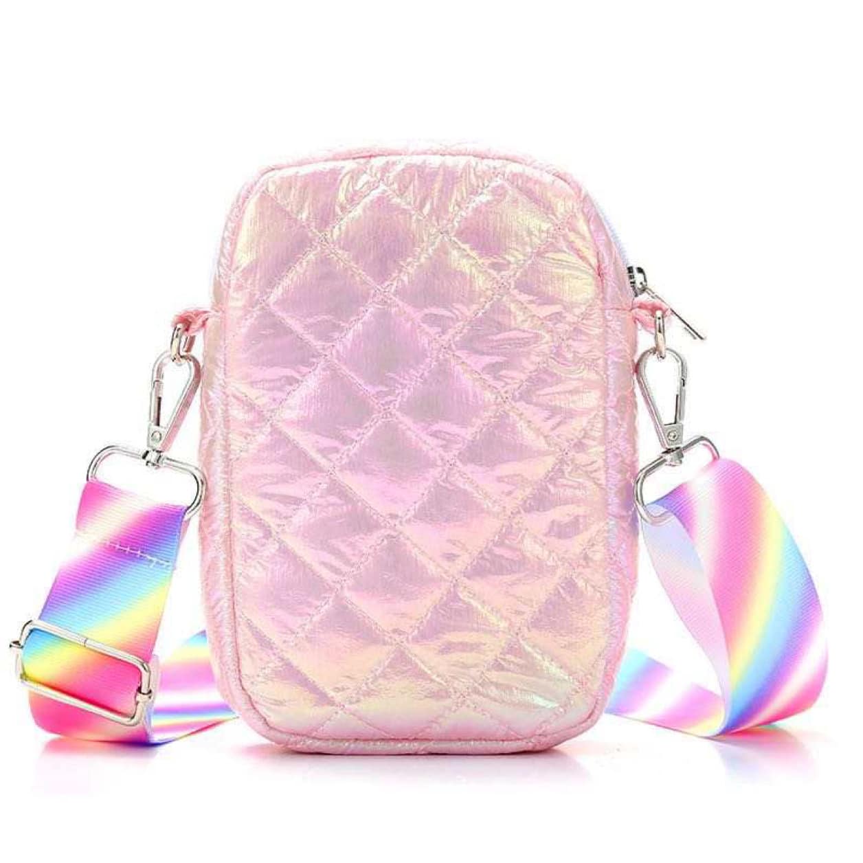 Fun Rainbow Strap Purse