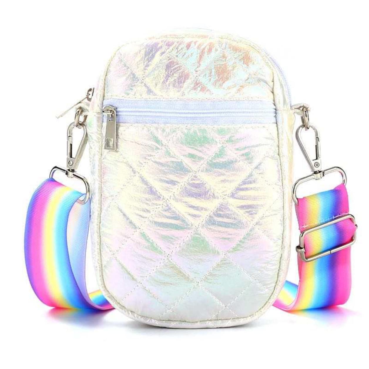 Fun Rainbow Strap Purse