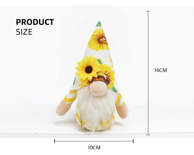 Mini sunflower gnomes