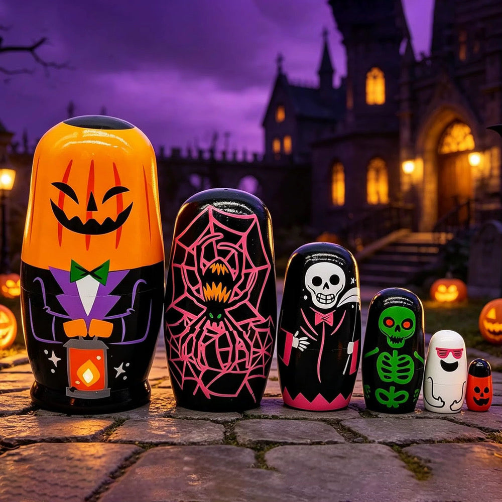 The Spooky Stack Nesting Doll Set