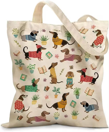 Wiener Friends Canvas Bag